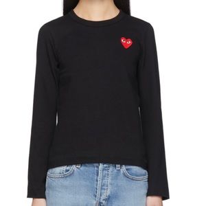 Long sleeve COMME des garçons top